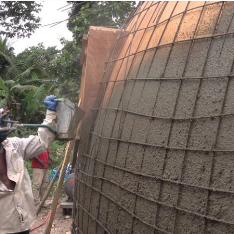 R4 Dry Sprayed Fibre Reinforced Micro Repair Concrete